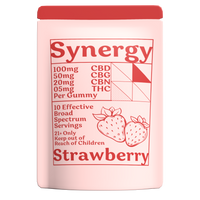 St. Paul Cannabis Synergy Sleep gummie STRAWBERRY