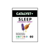 Catalyst SLEEP  Lavender Honey Gummie 5 mg THC 25 mg CBN 100 mg CBD