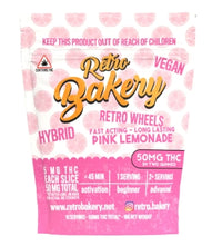RETRO BAKERY 25 mg Vegan Gummie Wheel 2 pack - Pink Lemonade