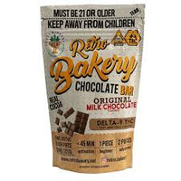 Retro Bakery 1.76 oz 50 mg Milk Chocolate Bar