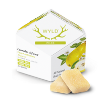 WYLD Gummies Hybrid "Refresh" Pear 10mgTHC 10mgCBG