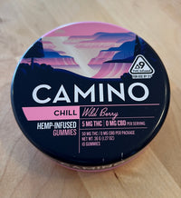 CAMINO "Chill" 5mg Indica Gummies Wild Berry
