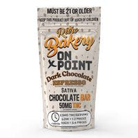 Retro Bakery On Point 1.7 oz 50 mg Dark Chocolate Espresso Choc Bar