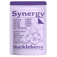 St. Paul Cannabis Synergy Sleep gummie HUCKLEBERRY