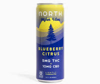 North Canna Co. 12 oz 5 & 10 Higher Vibes Blueberry Citrus