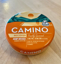 CAMINO "Recover" 5mgTHC 10mgCBG Energy Gummies Freshly Squeezed