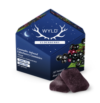WYLD Gummies Indica "Sleep" Elderberry 10mgTHC 5mgCBN