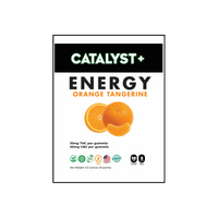 Catalyst ENERGY Orange Tangerine Gummie 10 mg THC 50 mg CBG