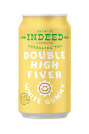 INDEED 12 oz Double High Fiver White Gummy 10mgTHC 10mgCBD