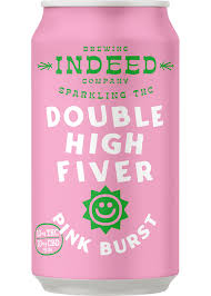INDEED 12 oz Double High Fiver Pink Burst 10mgTHC 10mgBD
