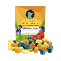 Minneleaf THC/CBD Gummies Favorites Mix 5mgTHC 5mgCBD