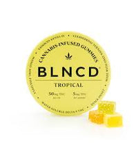 BLNCD 5 mg Tropical Gummies (Kiwi, Pineapple, Mango)