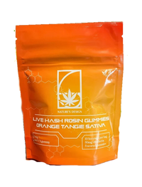 Nature's Design Orange Tangie Sativa Gummies 10 mg THC