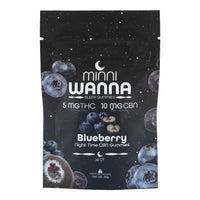 Minni Wanna 5 & 10 Sleep Gummies Blueberry