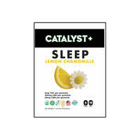 Catalyst SLEEP  Lemon Chamomille Gummie 5 mg THC 25 mg CBN 100 mg CBD