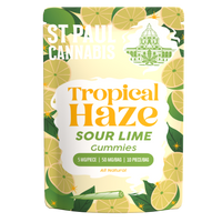 St. Paul Cannabis Tropical Haze 5 mg Gummies Sour Lime