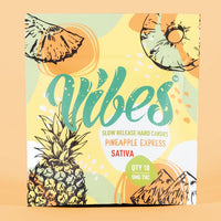 Vibes Sativa Hard Candy Pineapple Express 5 mg THC