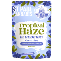 St. Paul Cannabis Tropical Haze 5 mg Gummies Blueberry