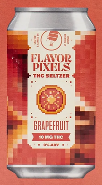 Flavor Pixels 12 oz 10 mg Grapefruit Beverage