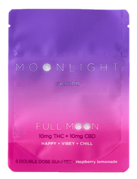 Moonlight Full Moon Gummies 10 + 10 Raspberry Lemonade